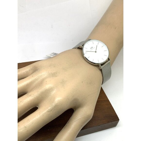 Daniel Wellington Womens Watch DW00100164 White Dial 32mm Silver Steel M… - Picture 5 of 14